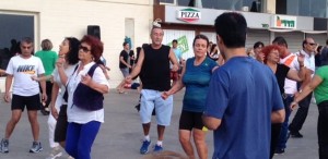 Israeli Folk Dancing on the Beach